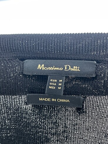 m Beden siyah Renk Massimo Dutti Kısa Elbise %70 İndirimli.