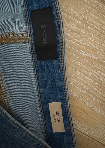 Kadın Mavi Normal Paça Denim Pantolon - Görsel 2