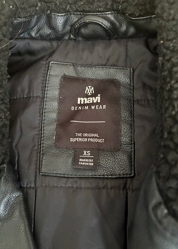 Kadın Siyah Deri Biker Ceket - Görsel 2