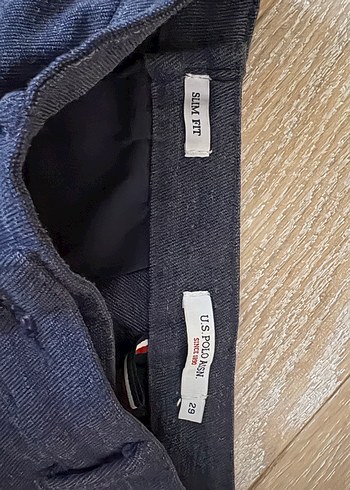 Düzenli Kesim Lacivert Kot Pantolon - Görsel 2