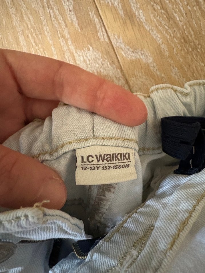 Gri Renkli Erkek Denim Şort - Görsel 2