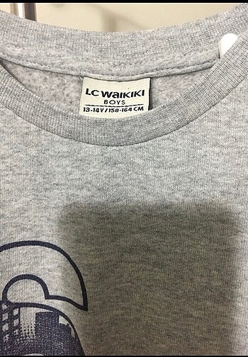 13-14 Yaş Beden LC WAİKİKİ erkek SWEATSHIRT 13/14 yaş