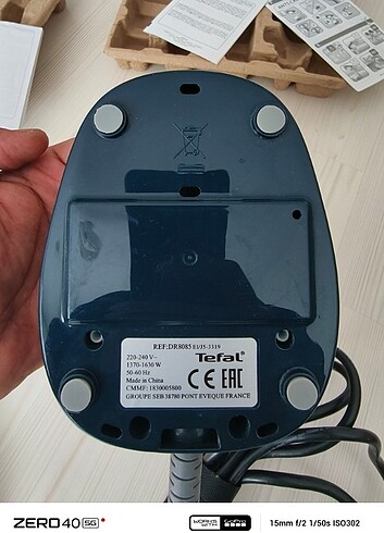 Tefal Tefal buharlı dikey ütü düzleştirici ve kırışık giderici