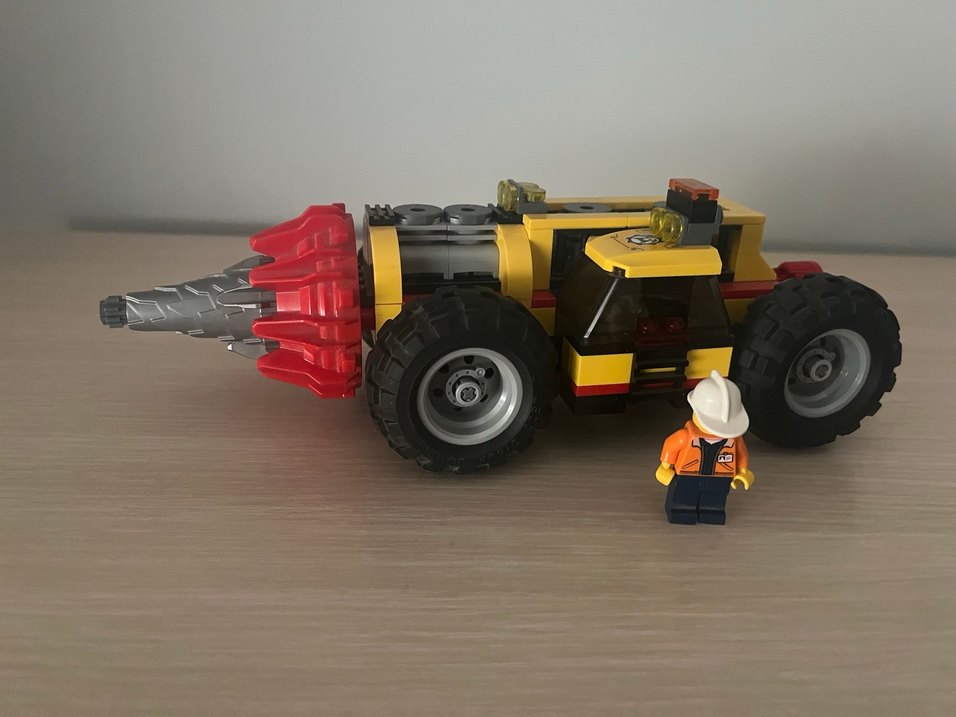 LEGO City Sarı Sondaj Aracı 60186 - Görsel 2