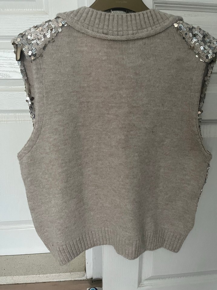 Koton Pul İşlemeli Triko Süveter - Görsel 4