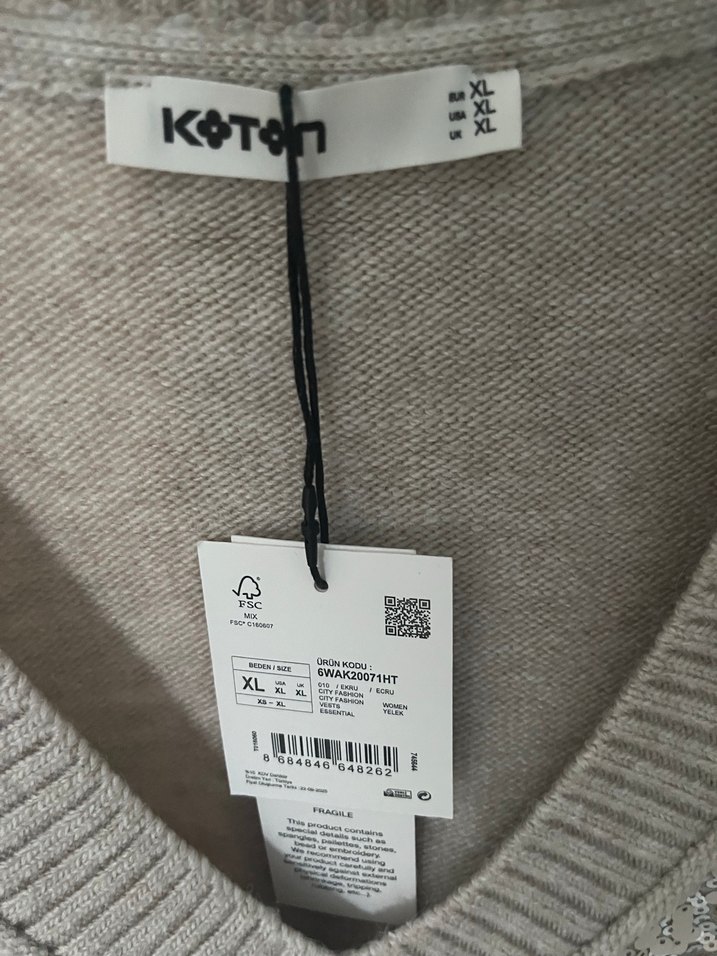 Koton Pul İşlemeli Triko Süveter - Görsel 3