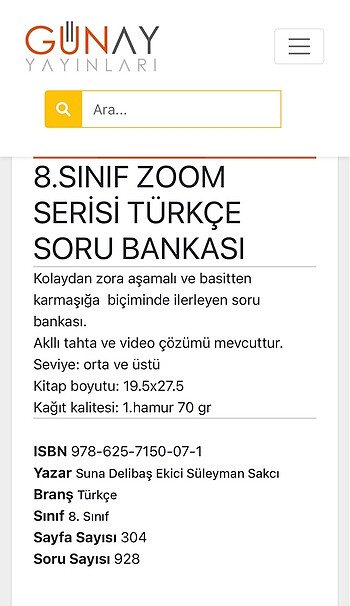  Beden Türkçe soru bankası / lgs hazırlık