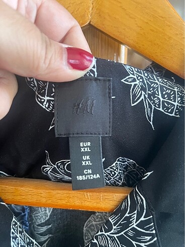 xxl Beden siyah Renk Erkek Havai Gömlek