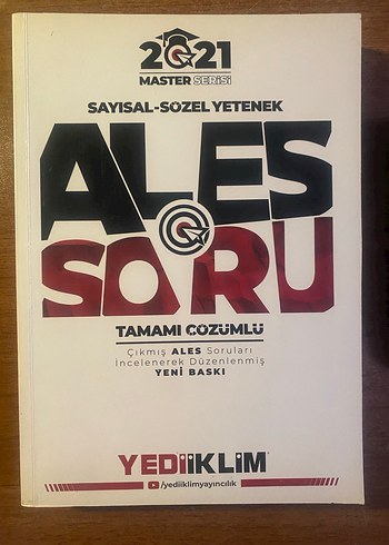 ALES Yediiklim SORU BANKASI SET 4 KİTAP - Görsel 3