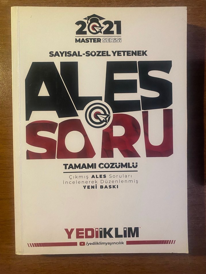 ALES Yediiklim SORU BANKASI SET 4 KİTAP - Görsel 3