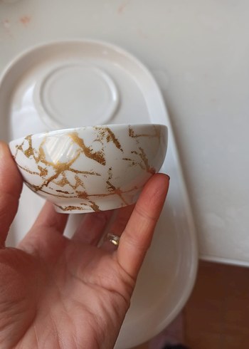 Yuvarlak Sunumlu Sosluk ve Tabak Seti - Görsel 4