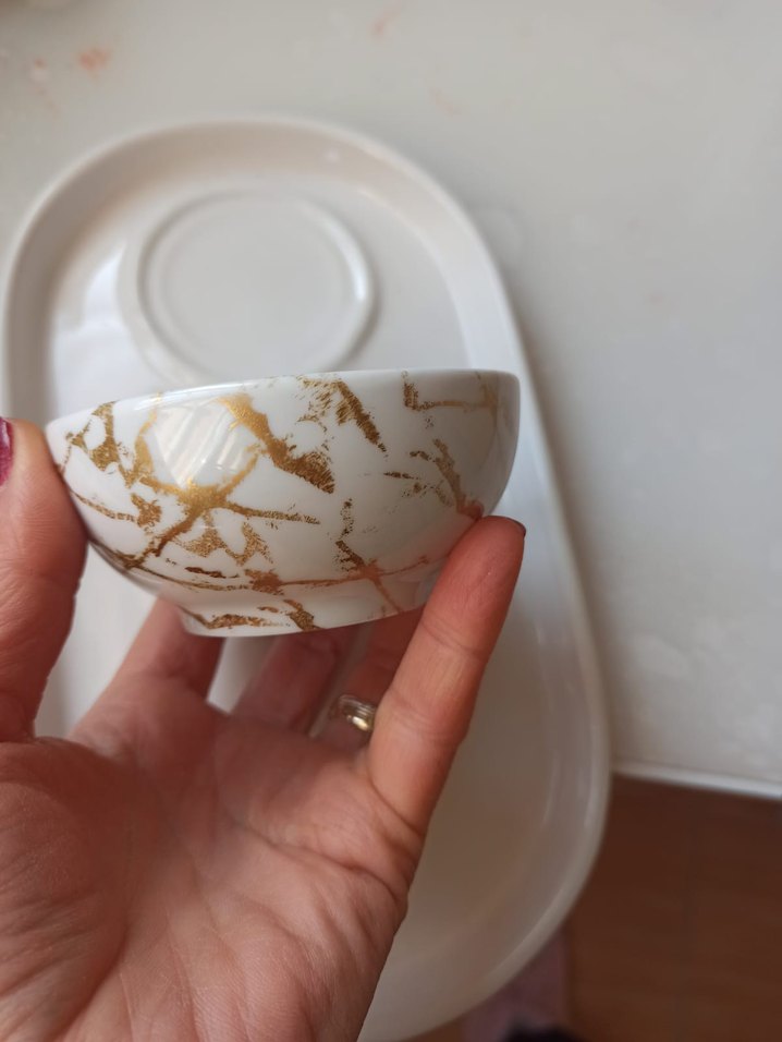 Yuvarlak Sunumlu Sosluk ve Tabak Seti - Görsel 4