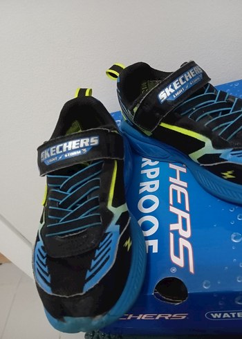 Skechers Erkek Çocuk Mavi Spor Ayakkabı