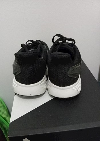 Beden siyah Renk Adidas Siyah Erkek Spor Ayakkabı Bağcıklı