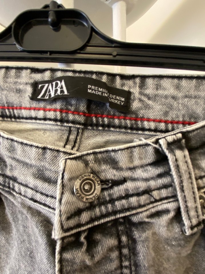 Gri Regular Fit Erkek Kot Pantolon - Görsel 2