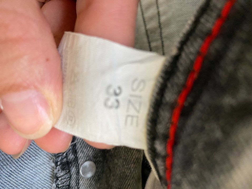 Gri Regular Fit Erkek Kot Pantolon - Görsel 4