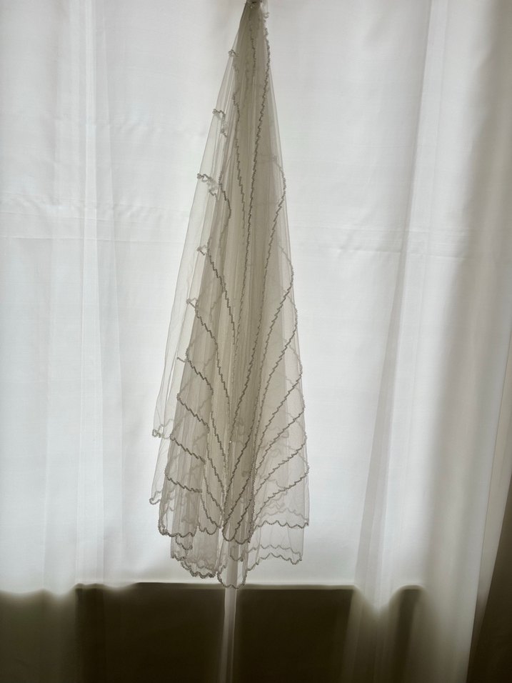 Gelin taşlı duvak - Görsel 2