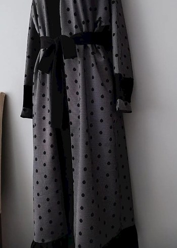 diğer Beden siyah Renk özel dikim tam boy abaya standart beden