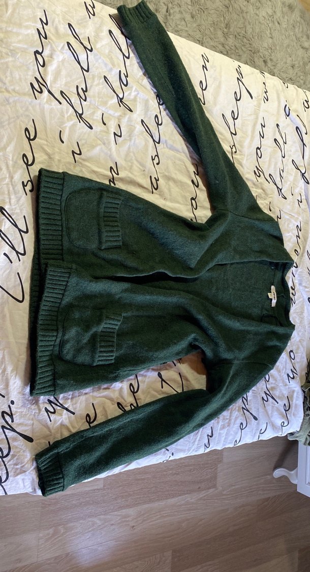 Bohem Tarzı Uzun Kollu Örgü Hırka - Görsel 2