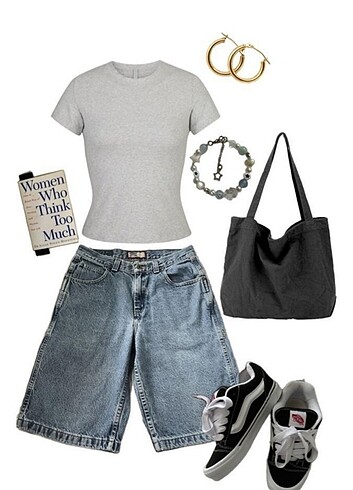 hiphop y2k jorts streetwear