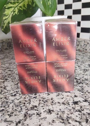 Oriflame Amber Elixir Kadın Parfümü 50 ml 4adet fiyatı