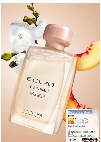Oriflame Eclat Femme Weekend Kadın Parfümü 50 ml