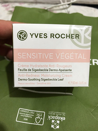 Yves rocher kızarıklık karşıtı krem