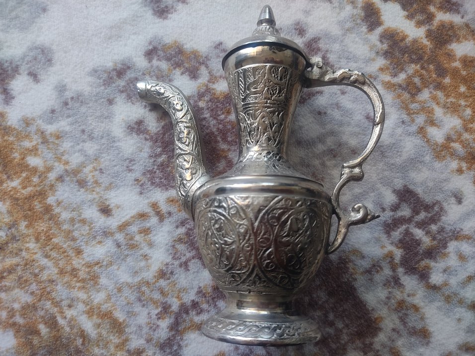 ağır metal fincan seti (zemzem takımı) - Görsel 5