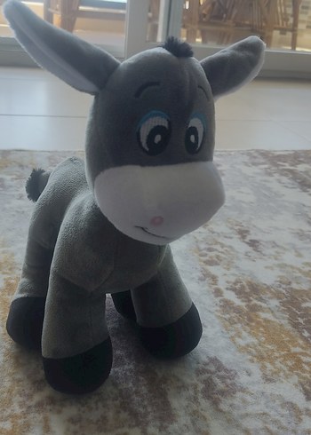 Beden Renk Gri Peluş Oyuncak Eşek