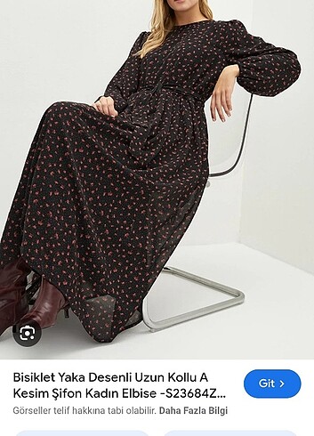 Lc Waikiki tesettür elbise  - Görsel 4