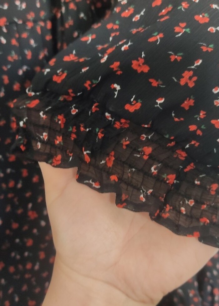 Lc Waikiki tesettür elbise  - Görsel 3