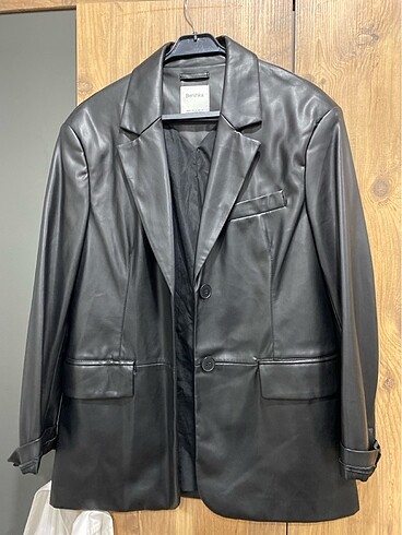 Deri blazer ceket