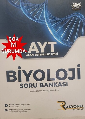 RASYONEL AYT BİYOLOJİ SORU BANKASI