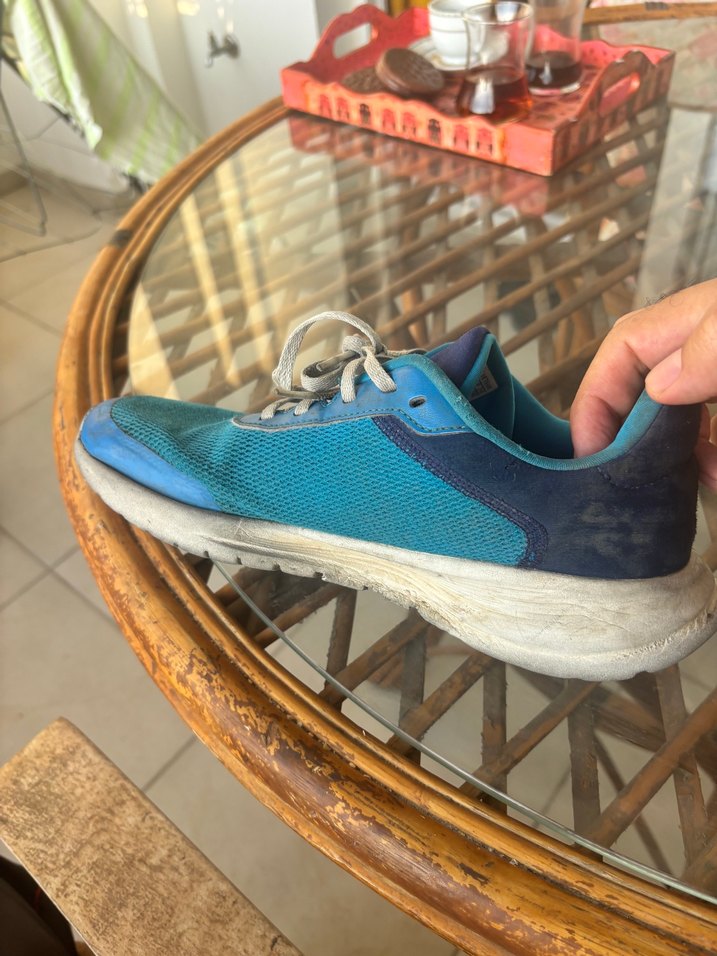 Erkek Çocuk Mavi Bağcıklı Spor Ayakkabı adidas - Görsel 4