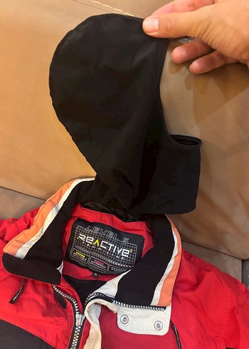 Erkek Kırmızı Fermuarlı Kayak montu - Görsel 18