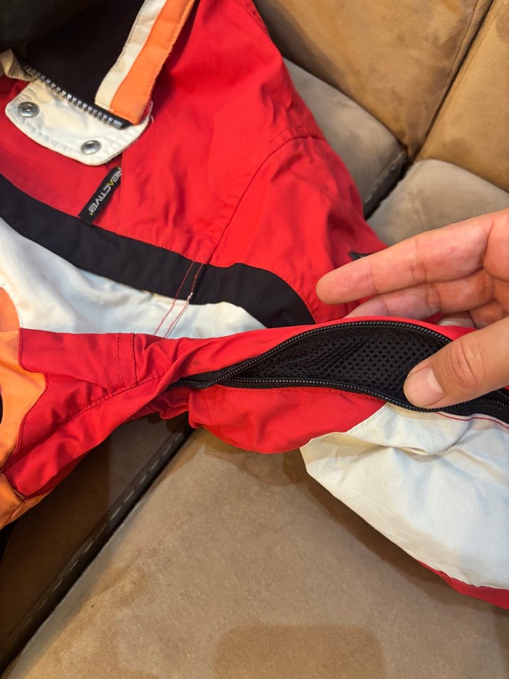 Erkek Kırmızı Fermuarlı Kayak montu - Görsel 5