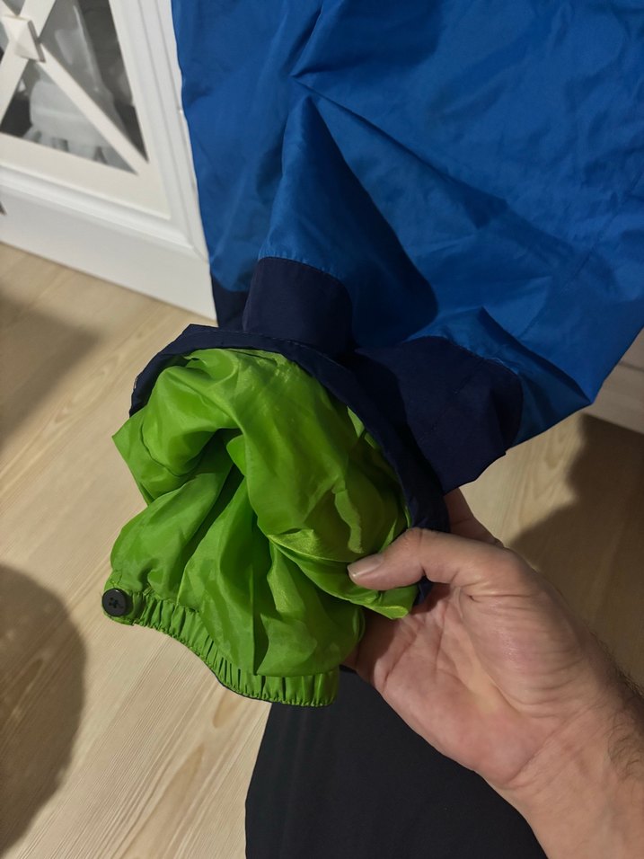 Erkek çocukMavi Kapüşonlu Kayak Tulumu - Görsel 4