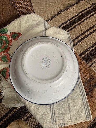 Diğer Emaye tabak