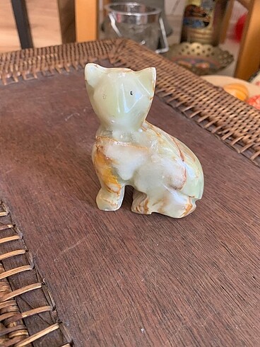 Beden çeşitli Renk Oniks doğal taş kedi