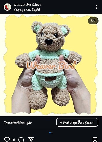 Amigurumi ayıcık