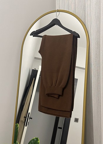 Bej Renkli Salaş Triko Kadın Kazak - Görsel 2