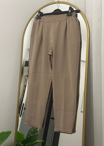 Bej Kumaş Pantolon