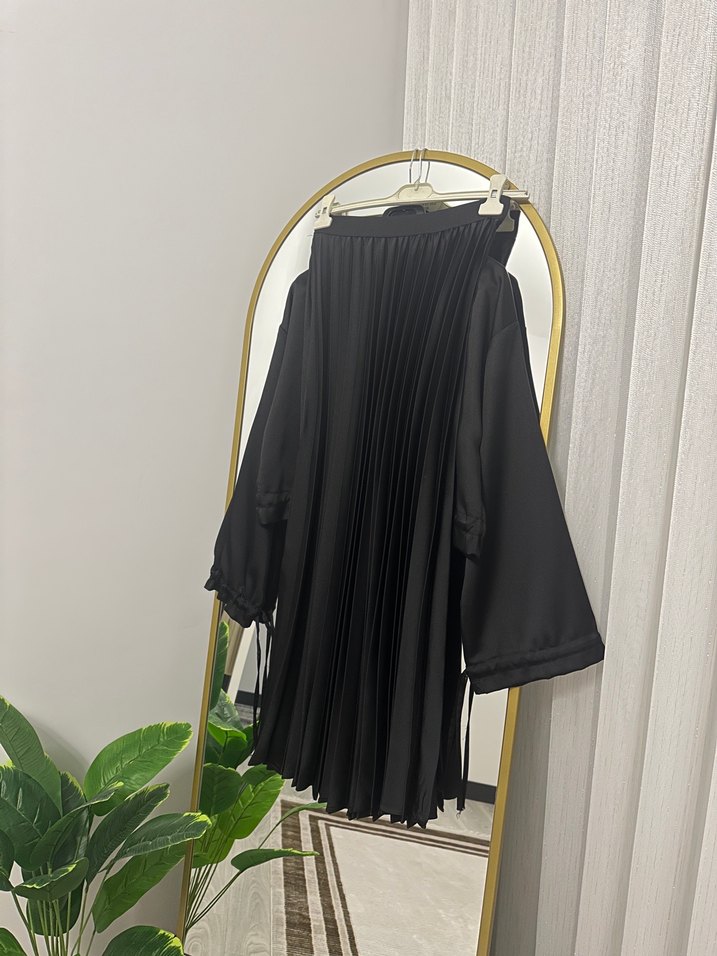 Tesettür etekli takım - Görsel 2