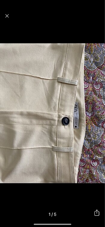 Zara dikiş detay pantolon