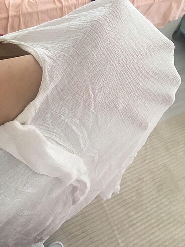l Beden Mango Yazlık yarım gömlek 1 kez giydim buldan Şile beZ pişman ol