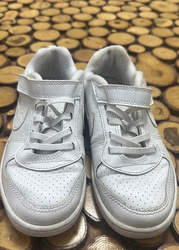 Beyaz Erkek Çocuk Spor Ayakkabı Velcro - Görsel 3