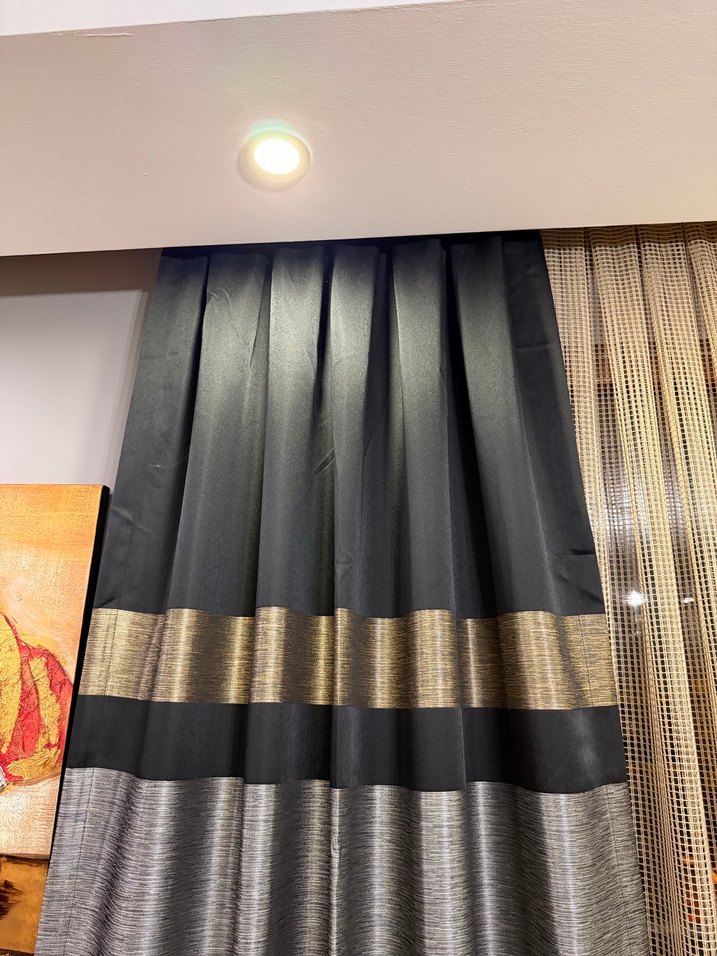 SIFIR ÇİFT KANAT PANO FON PERDE - Görsel 3