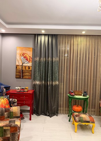 SIFIR ÇİFT KANAT PANO FON PERDE - Görsel 4