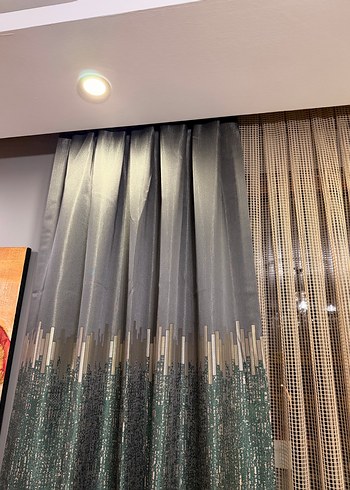 SIFIR ÇİFT KANAT PANO FON PERDE - Görsel 3