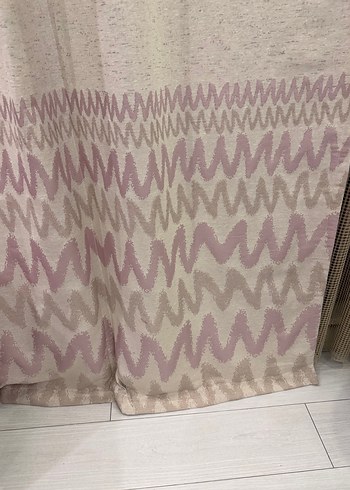 SIFIR ÇİFT KANAT YENİ SEZON  KETEN FON PERDE - Görsel 2